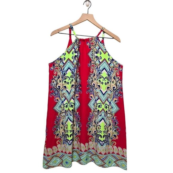 Now N Forever Halter Neck A-Line Mini Dress Sz L - Picture 4 of 6